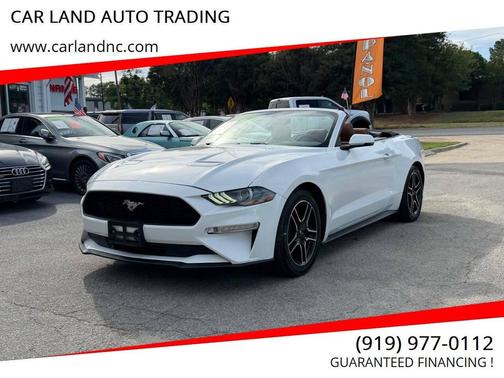 Oxford White 2019 Ford Mustang EcoBoost Premium