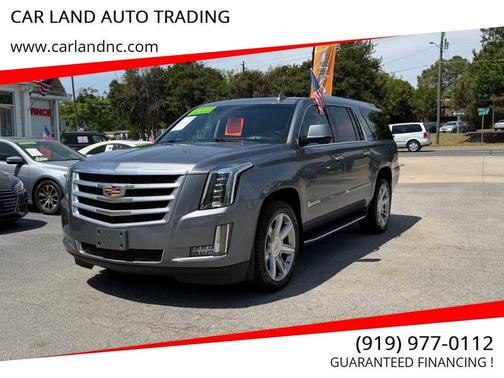 Gray 2019 Cadillac Escalade ESV Luxury