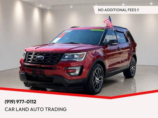 Ruby Red Metallic Tinted Clearcoat 2016 Ford Explorer Sport