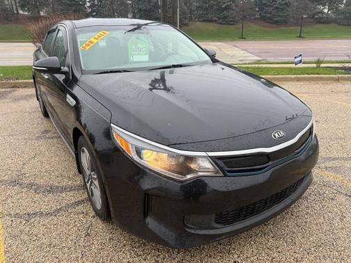 Aurora Black Pearl 2017 Kia Optima Plug-In Hybrid EX