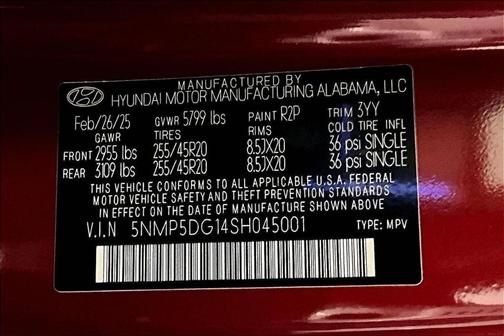 2025 Hyundai SANTA FE HEV Calligraphy