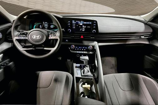 Black 2026 Hyundai ELANTRA HEV Blue