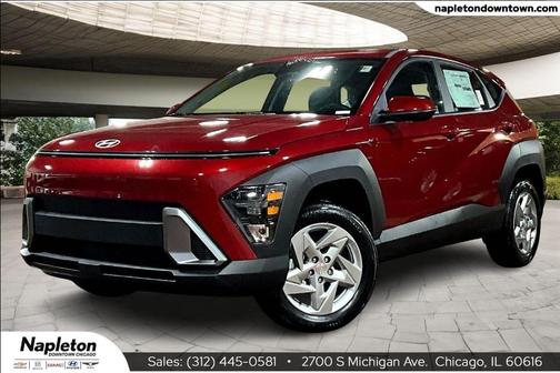 Red Metallic 2026 Hyundai KONA SE
