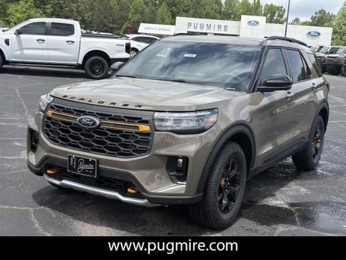 Gray 2026 Ford Explorer Tremor 4WD