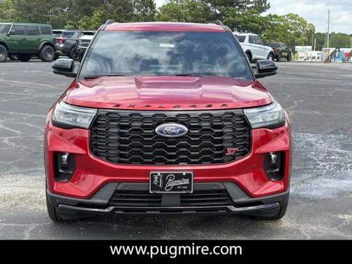 Red Metallic 2026 Ford Explorer ST
