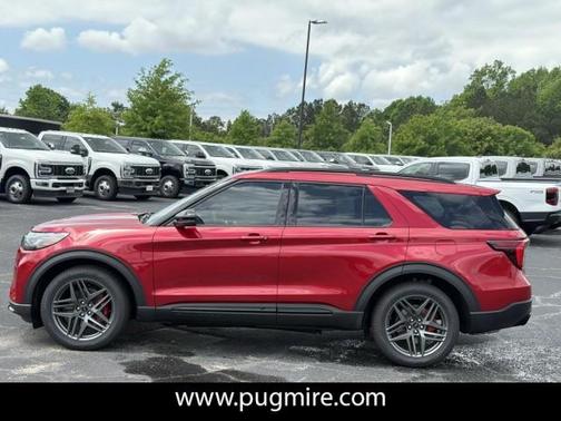 Red Metallic 2026 Ford Explorer ST