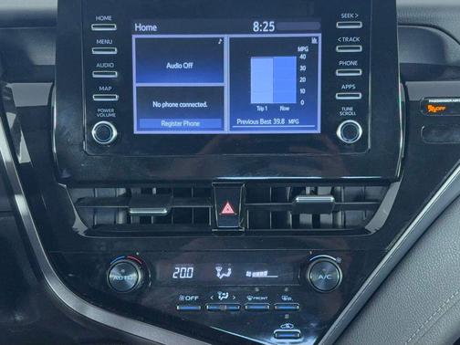 Midnight Black Metallic 2024 Toyota Camry SE