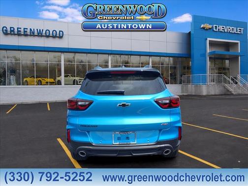Marina Blue Metallic 2026 Chevrolet Trailblazer RS