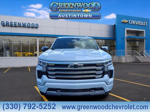 Polar White Tricoat 2026 Chevrolet Silverado 1500 High Country