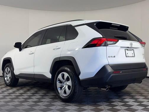 Super White 2021 Toyota RAV4 LE