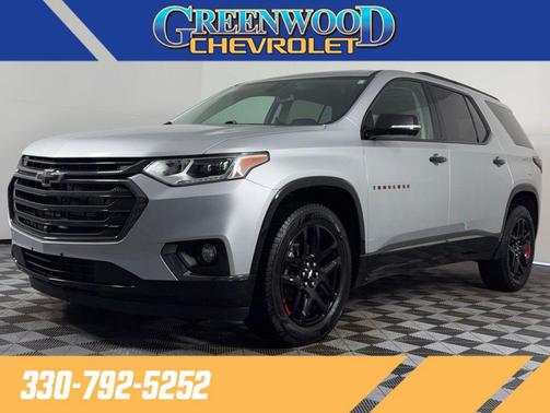 Silver Ice Metallic 2020 Chevrolet Traverse Premier