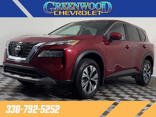 Scarlet Ember Tintcoat 2023 Nissan Rogue SV