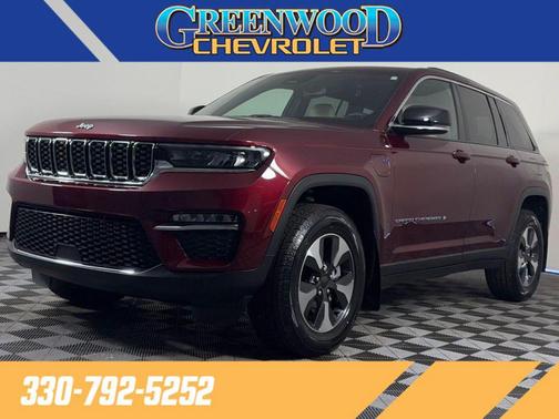 Velvet Red Pearlcoat 2023 Jeep Grand Cherokee 4xe Base