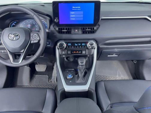 Midnight Black Metallic 2025 Toyota RAV4 Hybrid SE