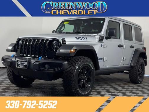Silver Zynith Clearcoat 2023 Jeep Wrangler 4xe Willys