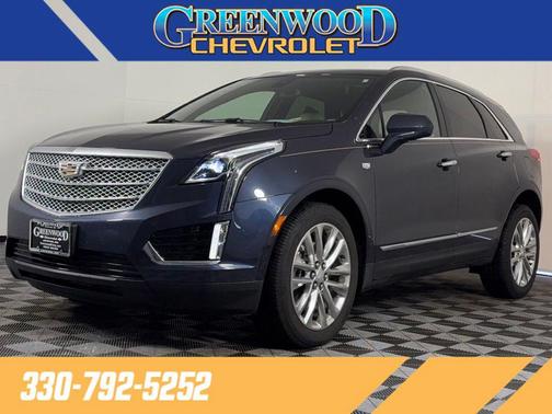 Harbor Blue Metallic 2019 Cadillac XT5 Premium Luxury