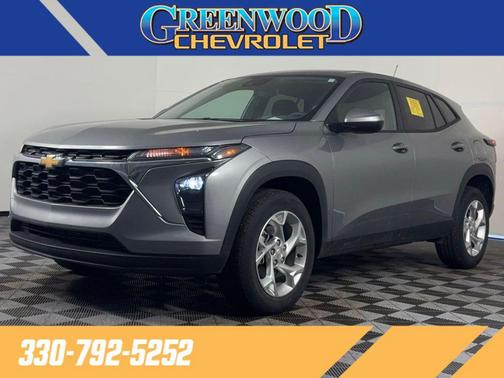 Sterling Gray Metallic 2024 Chevrolet Trax LS
