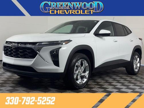 Summit White 2024 Chevrolet Trax LS