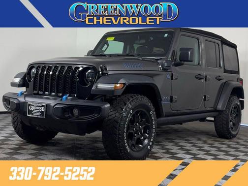 Granite Crystal Metallic Clearcoat 2023 Jeep Wrangler 4xe Willys