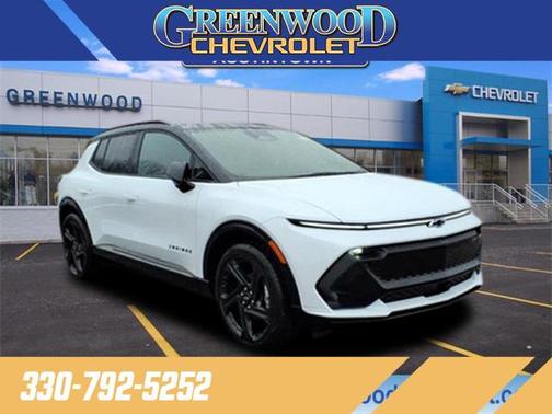 Polar White Tricoat 2026 Chevrolet Equinox EV RS