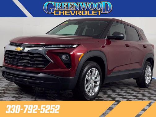 Crimson Metallic 2025 Chevrolet Trailblazer LS