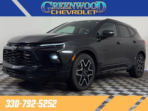 Black 2024 Chevrolet Blazer RS