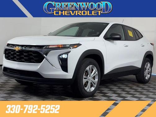 Summit White 2024 Chevrolet Trax LS