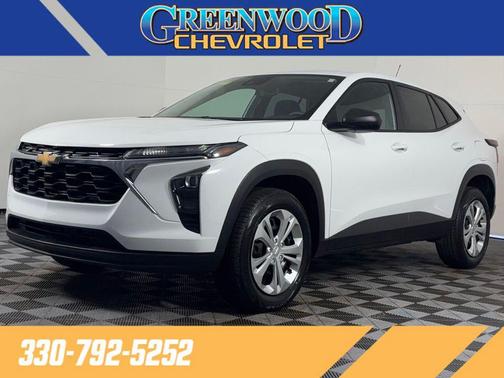 Summit White 2024 Chevrolet Trax LS