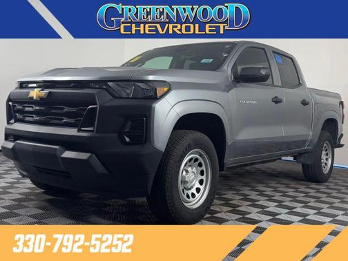 Sterling Gray Metallic 2024 Chevrolet Colorado WT
