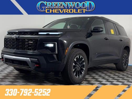 Mosaic Black Metallic 2025 Chevrolet Traverse AWD Z71
