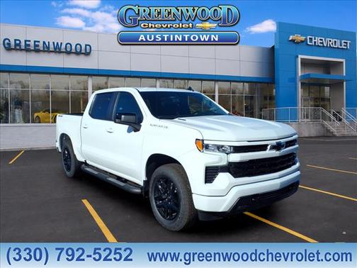 Summit White 2026 Chevrolet Silverado 1500 RST