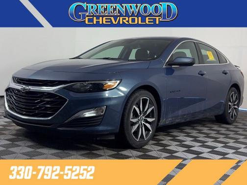 Lakeshore Blue Metallic 2024 Chevrolet Malibu FWD RS
