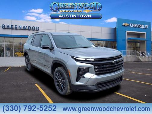 Sterling Gray Metallic 2026 Chevrolet Traverse LT