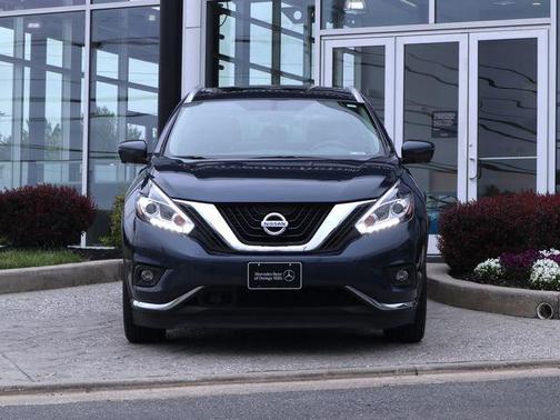 Arctic Blue Metallic 2017 Nissan Murano Platinum
