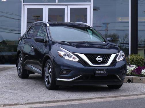 Arctic Blue Metallic 2017 Nissan Murano Platinum
