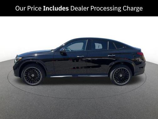Black 2026 Mercedes-Benz GLC 300 4MATIC Coupe
