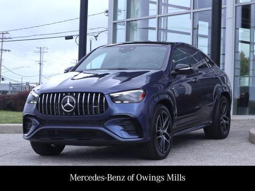 Twilight Blue Metallic 2024 Mercedes-Benz AMG GLE 53 4MATIC+ Coupe