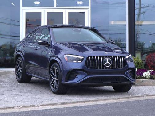 Twilight Blue Metallic 2024 Mercedes-Benz AMG GLE 53 4MATIC+ Coupe
