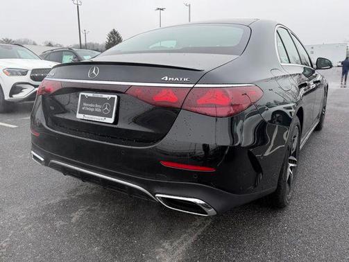 Black 2026 Mercedes-Benz E-Class 4MATIC
