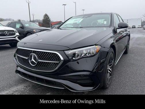 Black 2026 Mercedes-Benz E-Class 4MATIC