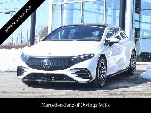 Polar White 2023 Mercedes-Benz EQS 580 4MATIC