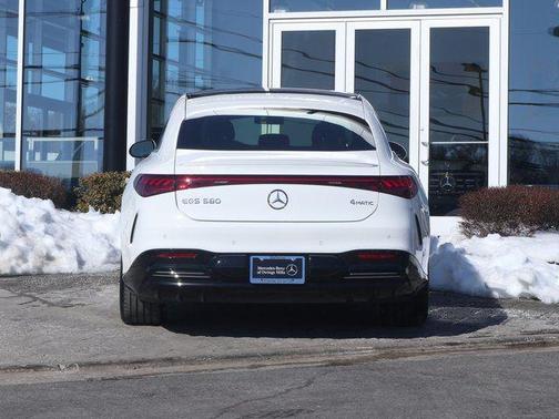 Polar White 2023 Mercedes-Benz EQS 580 4MATIC