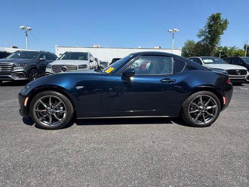 Crystal Blue 2021 Mazda MX-5 Miata RF Grand Touring