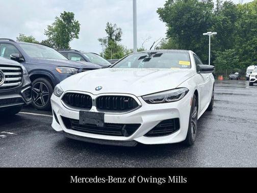 White Metallic 2024 BMW M850 Gran Coupe xDrive