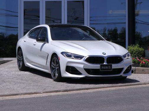 White Metallic 2024 BMW M850 Gran Coupe xDrive