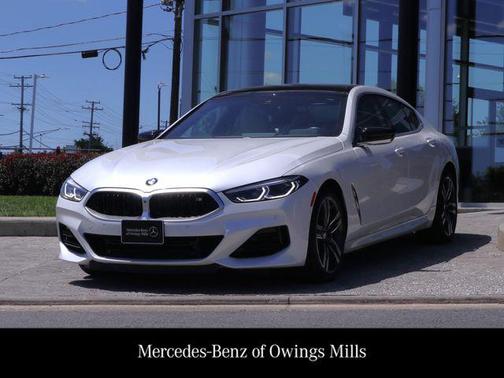 White Metallic 2024 BMW M850 Gran Coupe xDrive