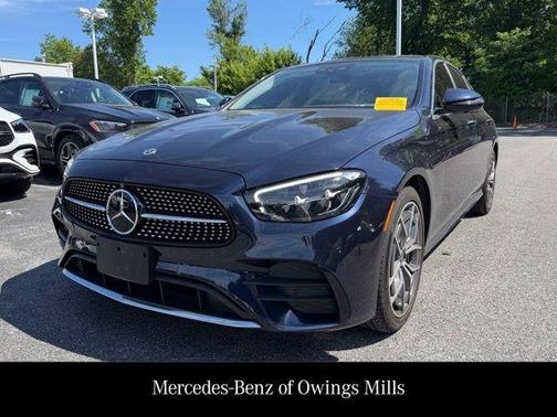 Nautical Blue Metallic 2022 Mercedes-Benz E-Class 4MATIC