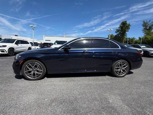 Nautical Blue Metallic 2022 Mercedes-Benz E-Class 4MATIC