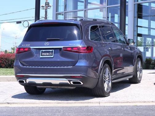 Twilight Blue Metallic 2024 Mercedes-Benz GLS 450 4MATIC