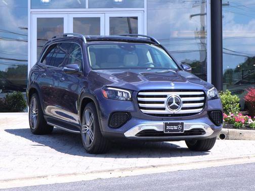 Twilight Blue Metallic 2024 Mercedes-Benz GLS 450 4MATIC